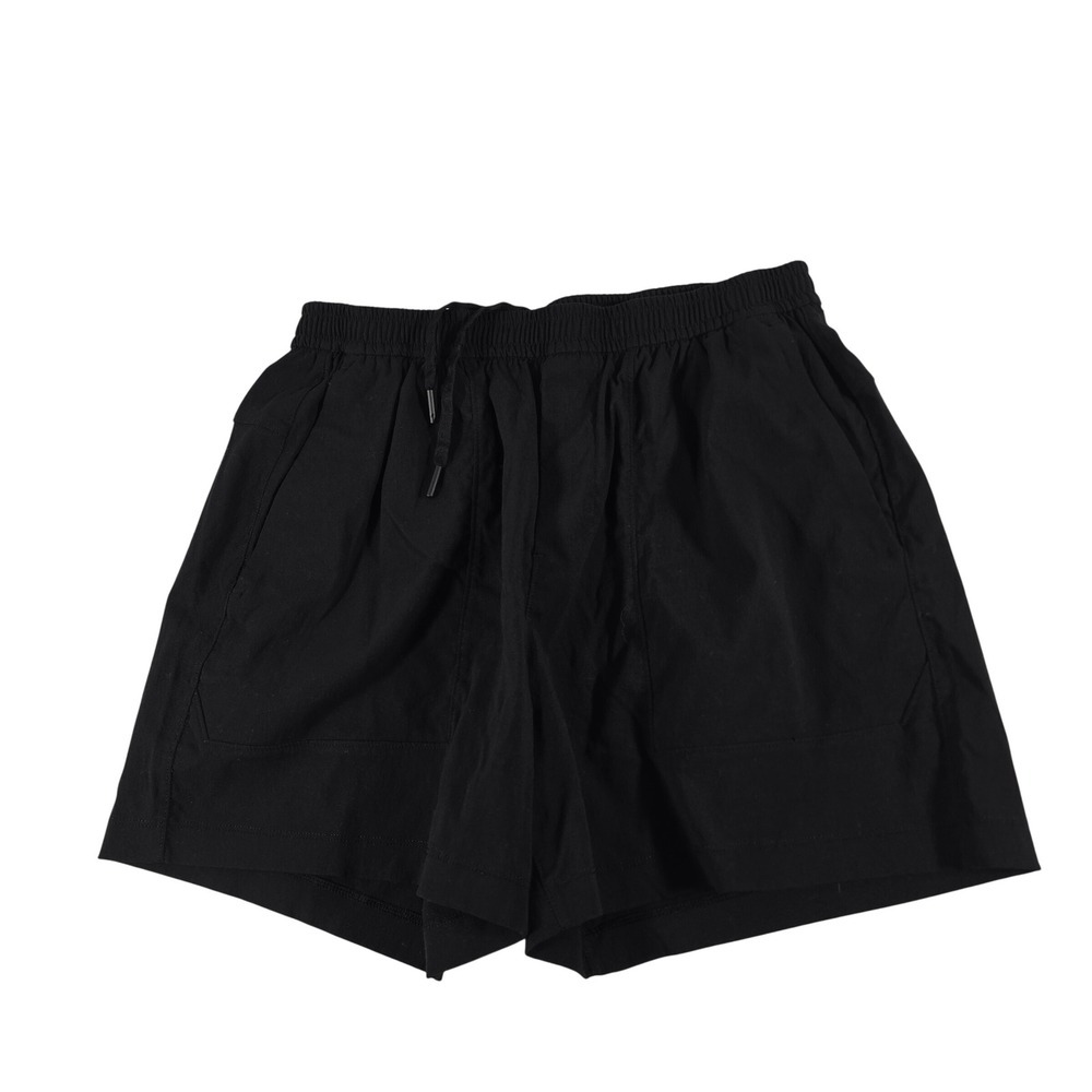 Lululemon Lab Utilitech Shorts Mens Large Black LM7BBGS Drawstring Activewear